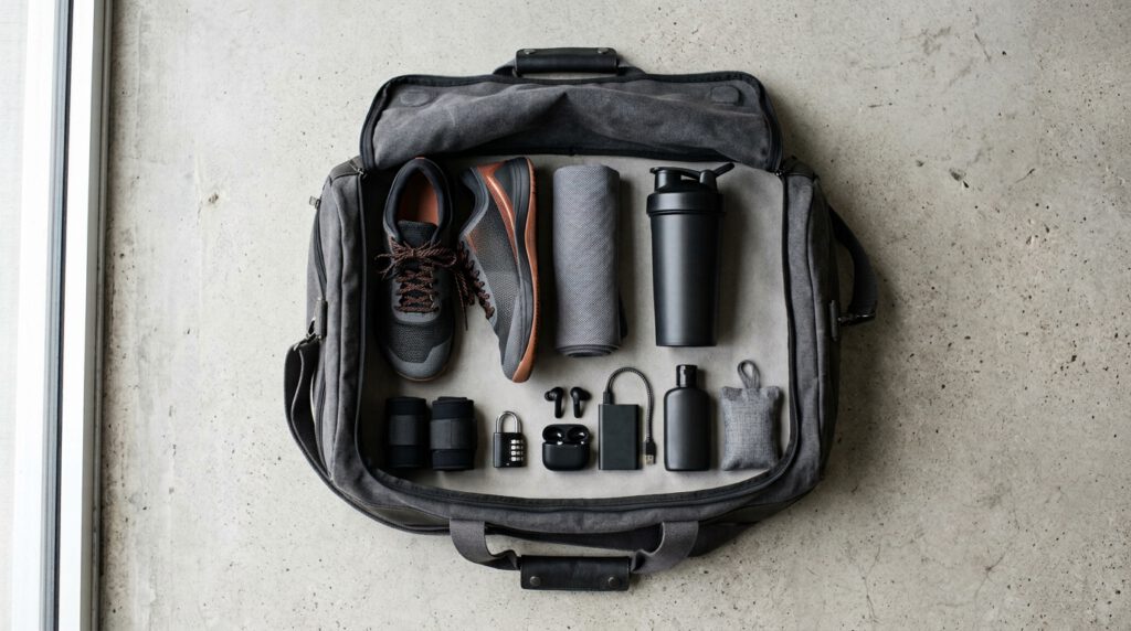 gym bag essentials