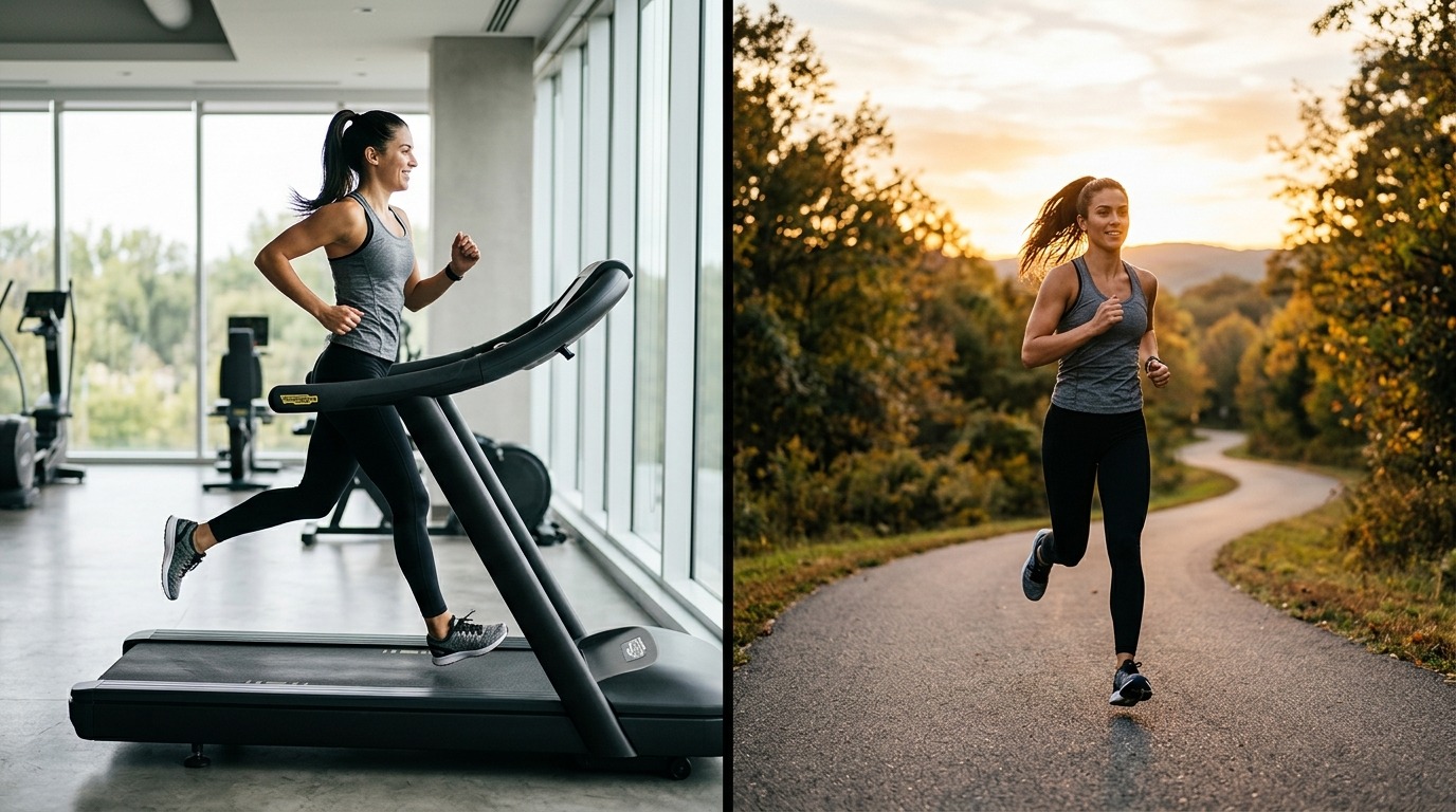 treadmill vs outdoor running
