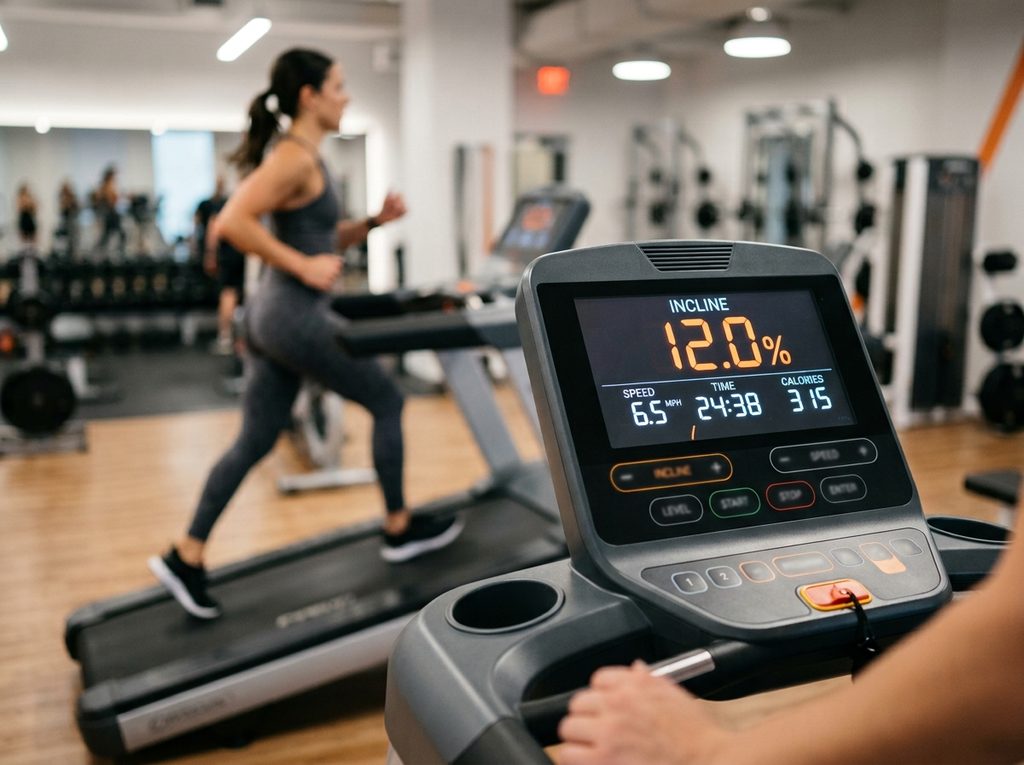 incline walking / heart rate zones