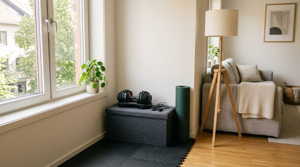 How to Set Up a Home Gym in a Small Apartment (No Extra Room Needed)