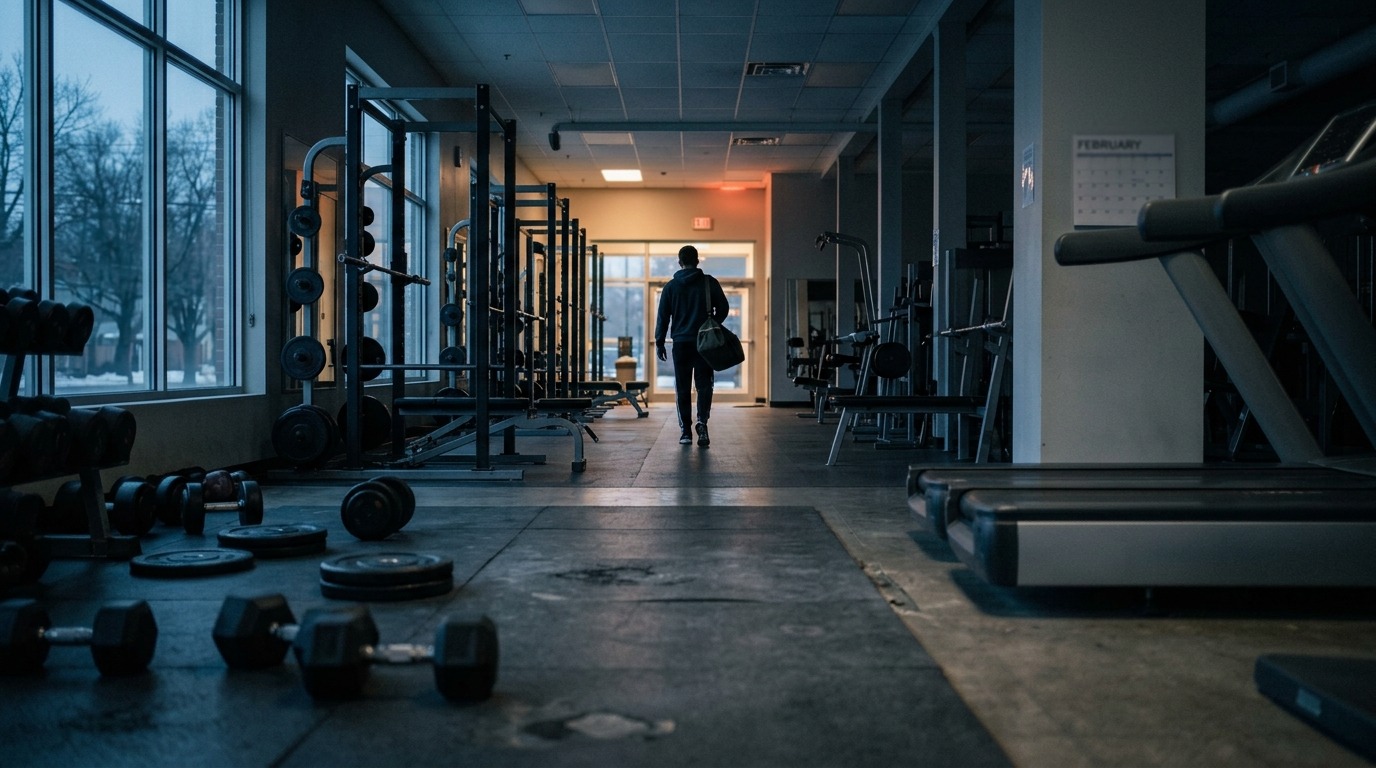 why do people quit the gym in february